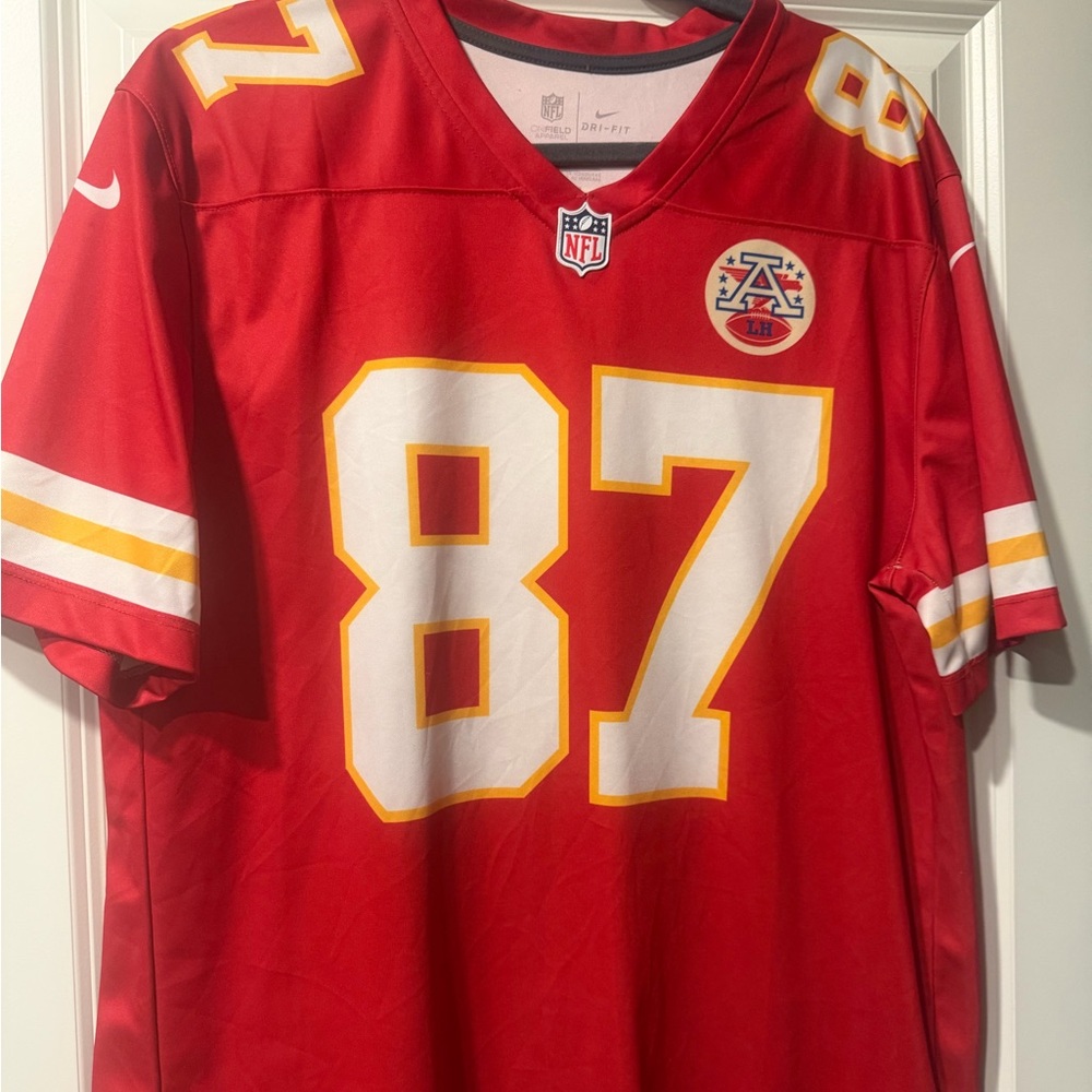 Mens nike Kansas City Chiefs NFL Jersey large travis kelce